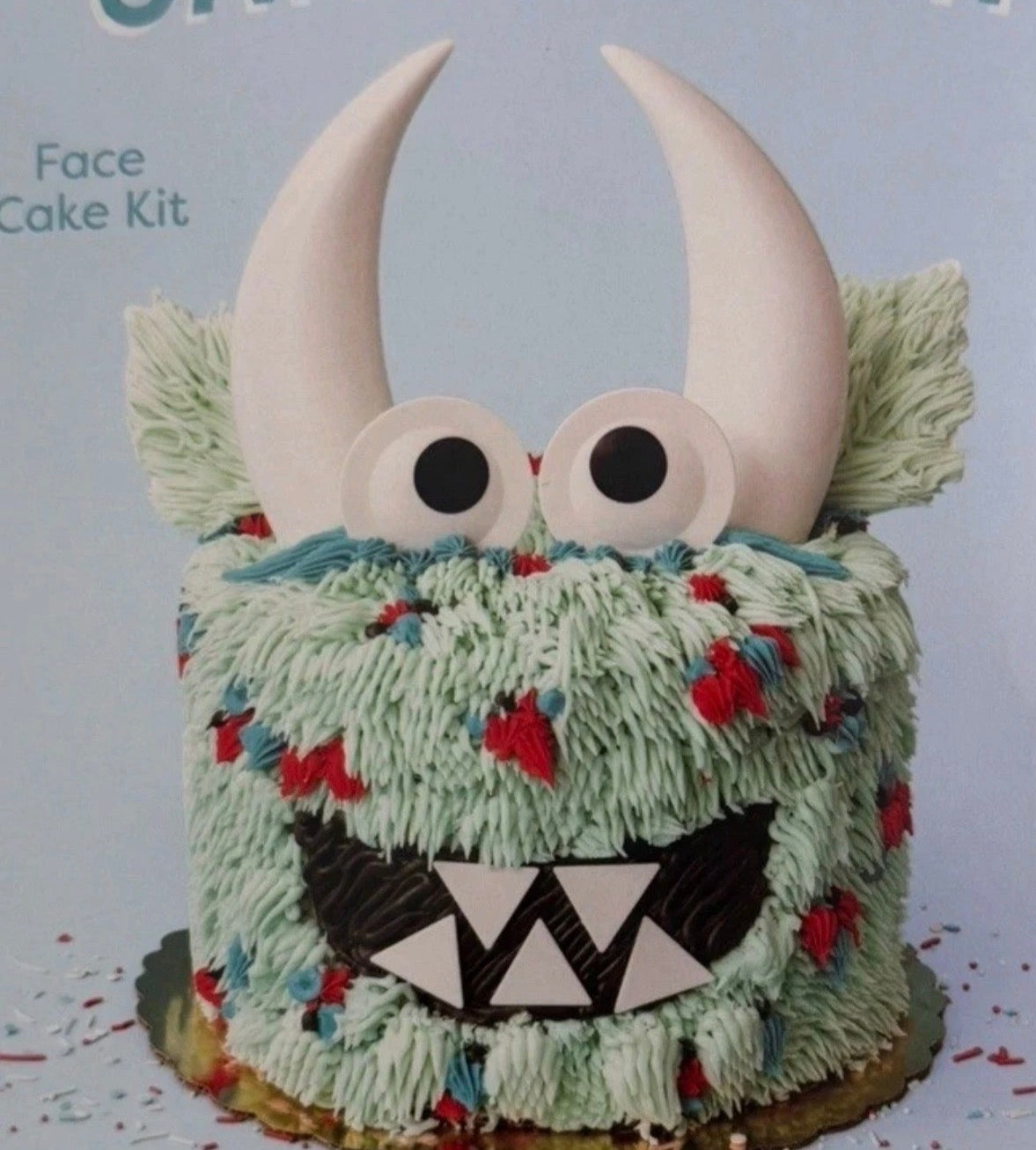Sweetshop Face Cake Decorating Kit – 23 Reusable Pieces (New)