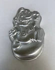 Molde de pastel de aluminio VTG 1989 Wilton Super Mario Bros Nintendo Mario 2105-2989