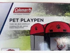 Coleman® Foldable Portable Pet Playpen – Indoor & Outdoor Use with Carrying Bag