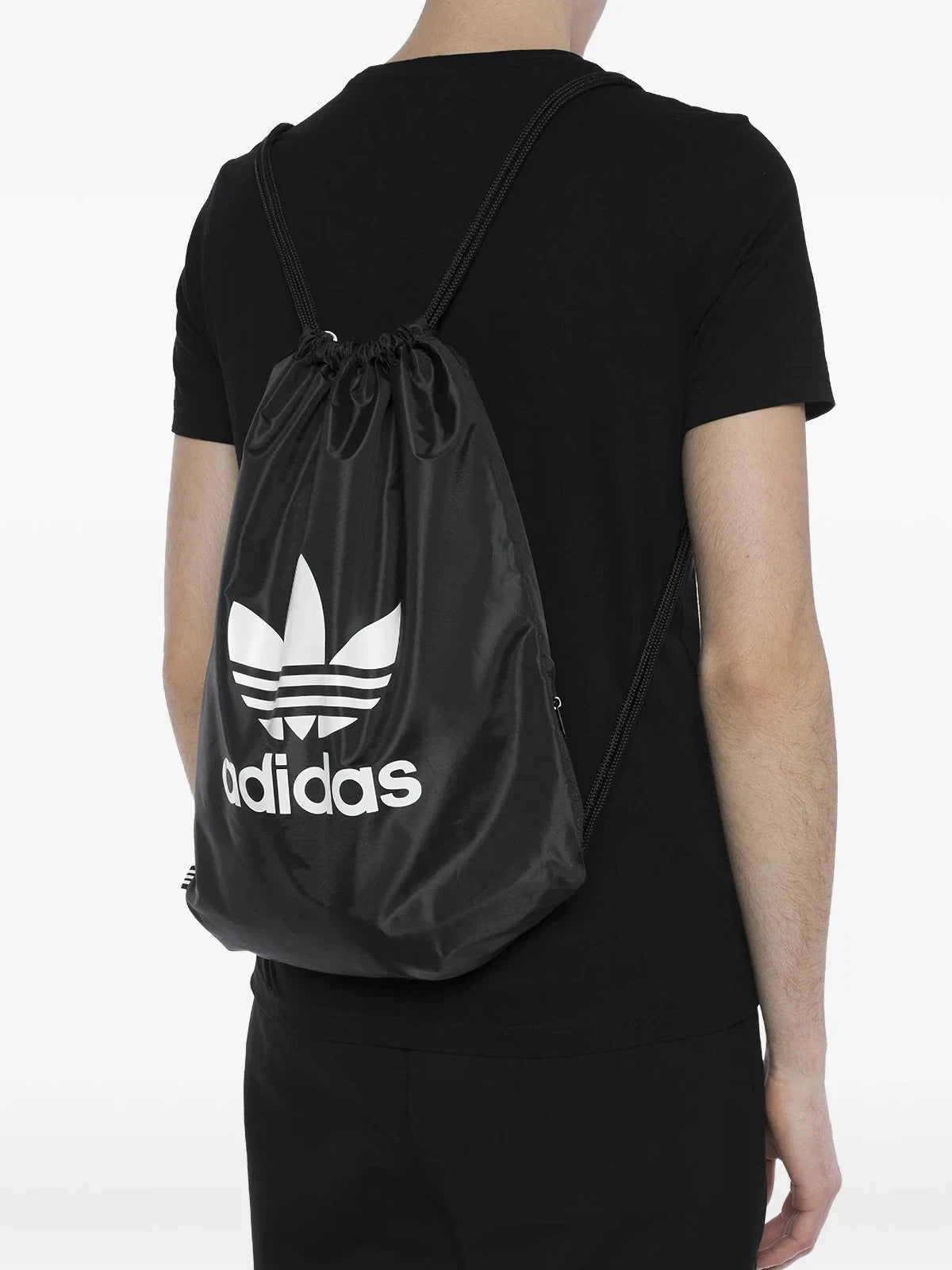 Adidas® Trefoil Sackpack – Black/White (New)