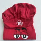 M&M's Red Character Apron & Chef Hat Set – Pre-Owned