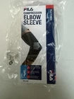 FILA Compression Elbow Sleeve – Unisex L/XL, Moisture-Wicking Support