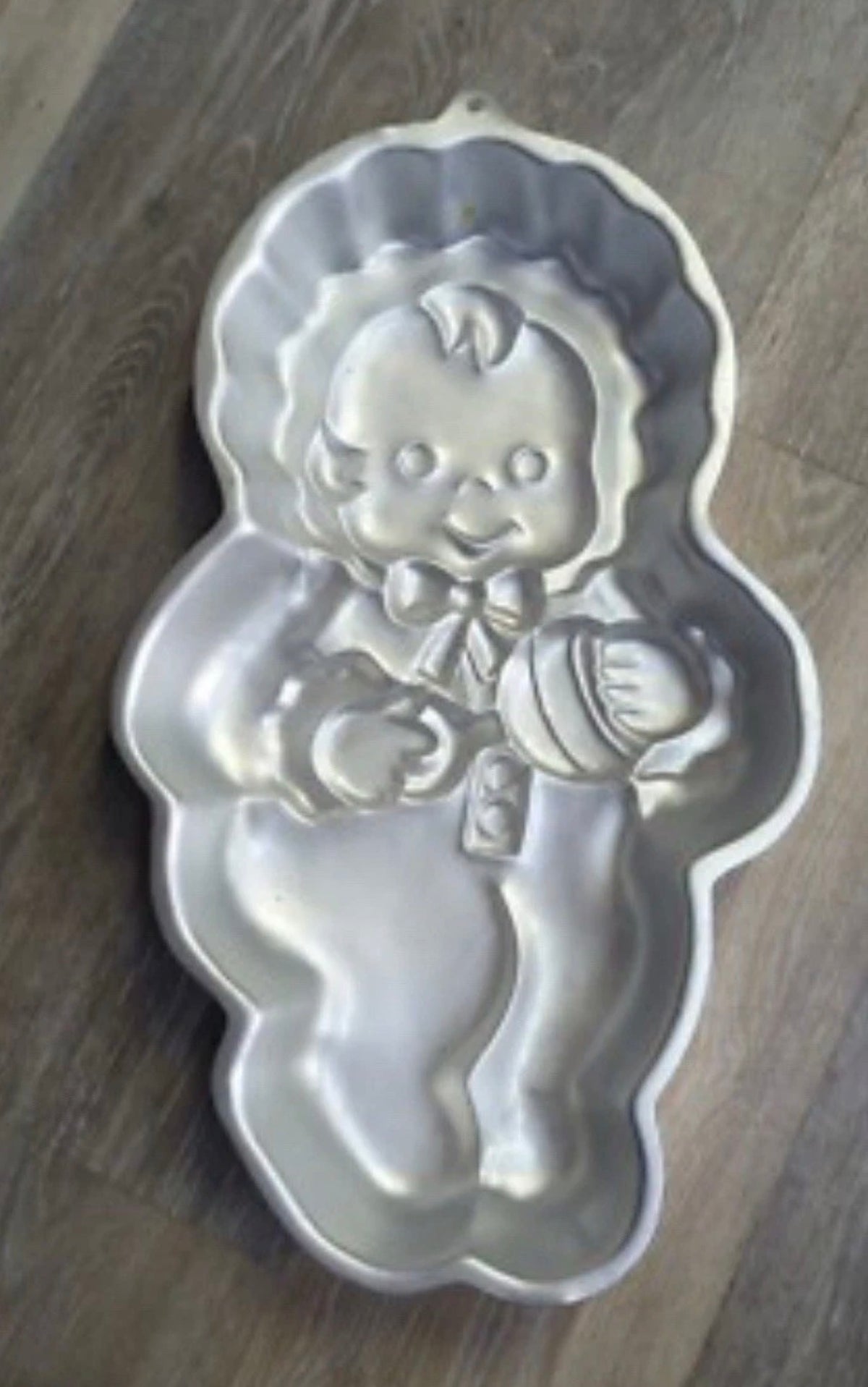 Wilton 1994 Lindo Molde para Pastel Bebé Vintage Baby Shower Bautizo