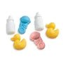 Rattle, Bottle & Duck Silicone Candy Mold by Celebrate It