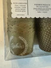 Simply Baked 50pcs Cupcake Wrappers for Wedding – Paper Baking Cups Gold