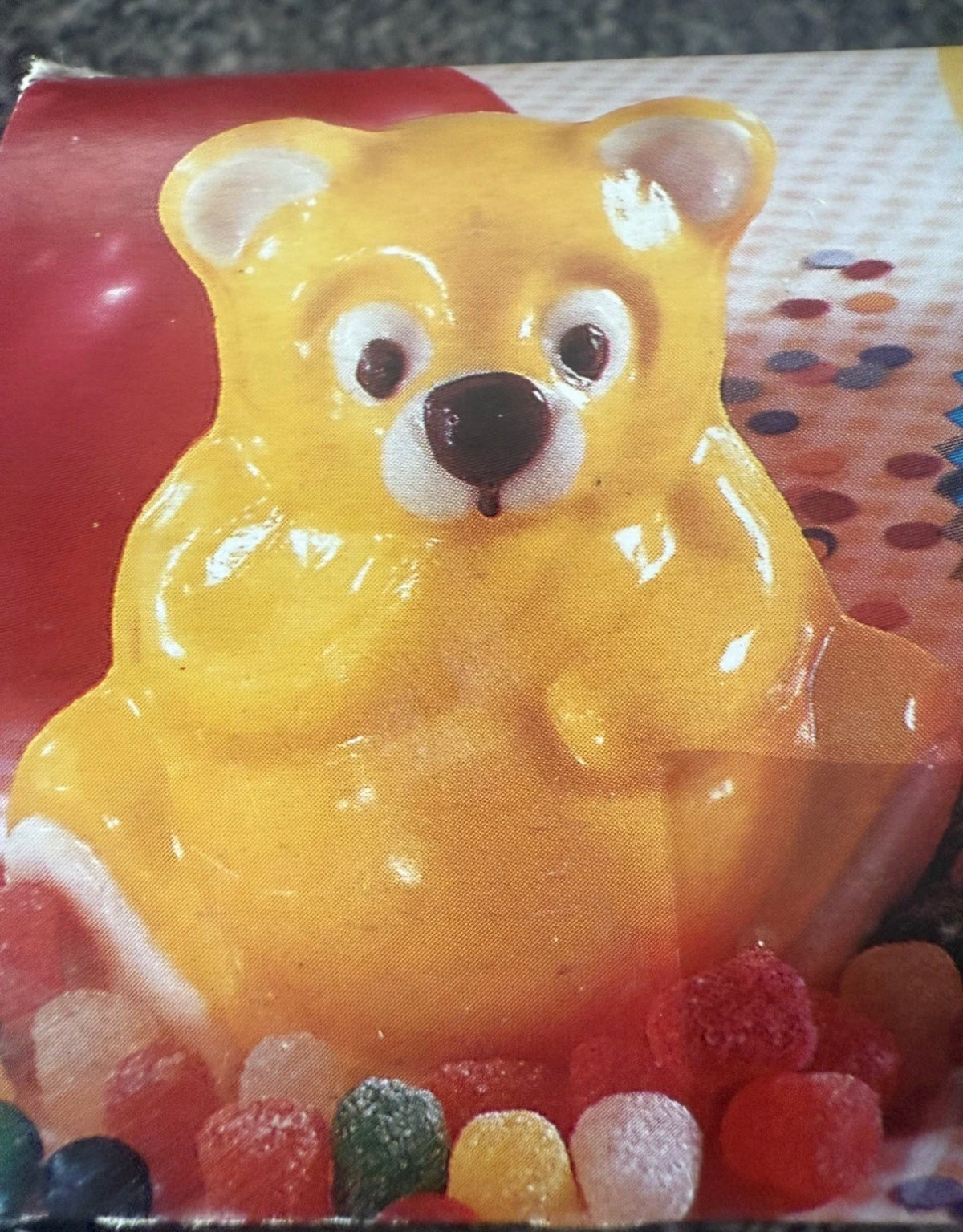 Assadeira Vintage Wilton Mini Ursinho de Pelúcia em Pé (1997) – Forma de Bolo de Alumínio 3D Ursinho de Pelúcia
