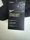 Nike Structured Training Belt 2.0 Size Medium, Black/Volt