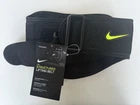 Nike Structured Training Belt 2.0 Size Medium, Black/Volt