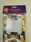 Wilton Happy Haunters Halloween Cupcake Boxes – Set of 3 Single Muffin Boxes