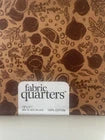 Create It Fat Quarter – Brown 100% Cotton Fabric 18" x 21"