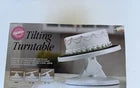 Wilton Tilt-N-Turn Ultra Cake Turntable – 12" Rotating Cake Stand for Decorating