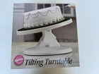 Wilton Tilt-N-Turn Ultra Cake Turntable – 12" Rotating Cake Stand for Decorating