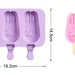 Easter Bunny Silicone Mold – 3 Cavity Popsicle & Ice Cream Mold