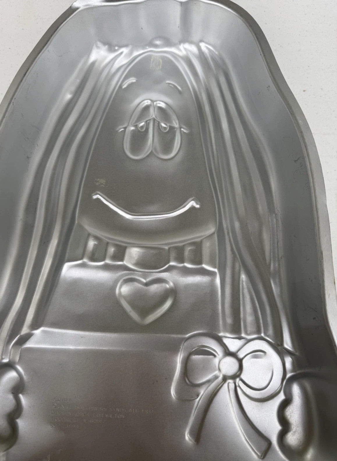 Wilton® Cathy Guisewite Vintage Cake Pan – Aluminum (1980s)
