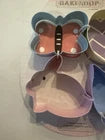 The Bakeshop by Masterclass Easter Cookie Cutters Bunny, Butterfly, Egg & Tulip