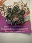 Patisse Nesting Snowflakes Cookie Cutter Set – 5 Pieces