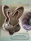 The Bakeshop Easter Cookie Cutters - Bunny Faces & Egg
