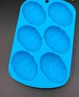 Molde de silicona extragrande para huevos de Pascua – Set de 2 piezas