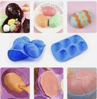 Molde de silicona extragrande para huevos de Pascua – Set de 2 piezas
