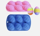 Molde de silicona extragrande para huevos de Pascua – Set de 2 piezas