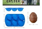 Molde de silicona extragrande para huevos de Pascua – Set de 2 piezas