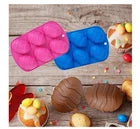 Molde de silicona extragrande para huevos de Pascua – Set de 2 piezas