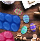 Molde de silicona extragrande para huevos de Pascua – Set de 2 piezas