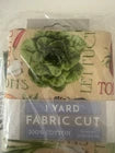Garden Vegetable 100% Cotton Fabric – 1 Yard – 36” x 42”