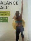 Gaiam Total Balance Ball 55cm – Yellow | Stability & Core Training