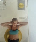 Gaiam Total Balance Ball 55cm – Yellow | Stability & Core Training