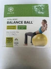 Gaiam Total Balance Ball 55cm – Yellow | Stability & Core Training
