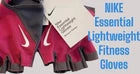 Nike Women's Essential Fitness Gloves – Size Large, Rush Pink