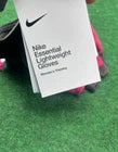 Nike Women's Essential Fitness Gloves – Size Large, Rush Pink