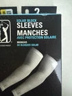 PGA Tour Solar Block Arm Sleeves UPF 50+ – Unisex M/L, Black (2-Pack)
