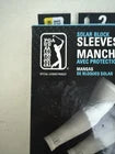PGA Tour Solar Block Arm Sleeves UPF 50+ – Unisex M/L, Black (2-Pack)