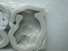Moldes de silicona para graduación, juego de grapas, molde de silicona para fondant de graduación