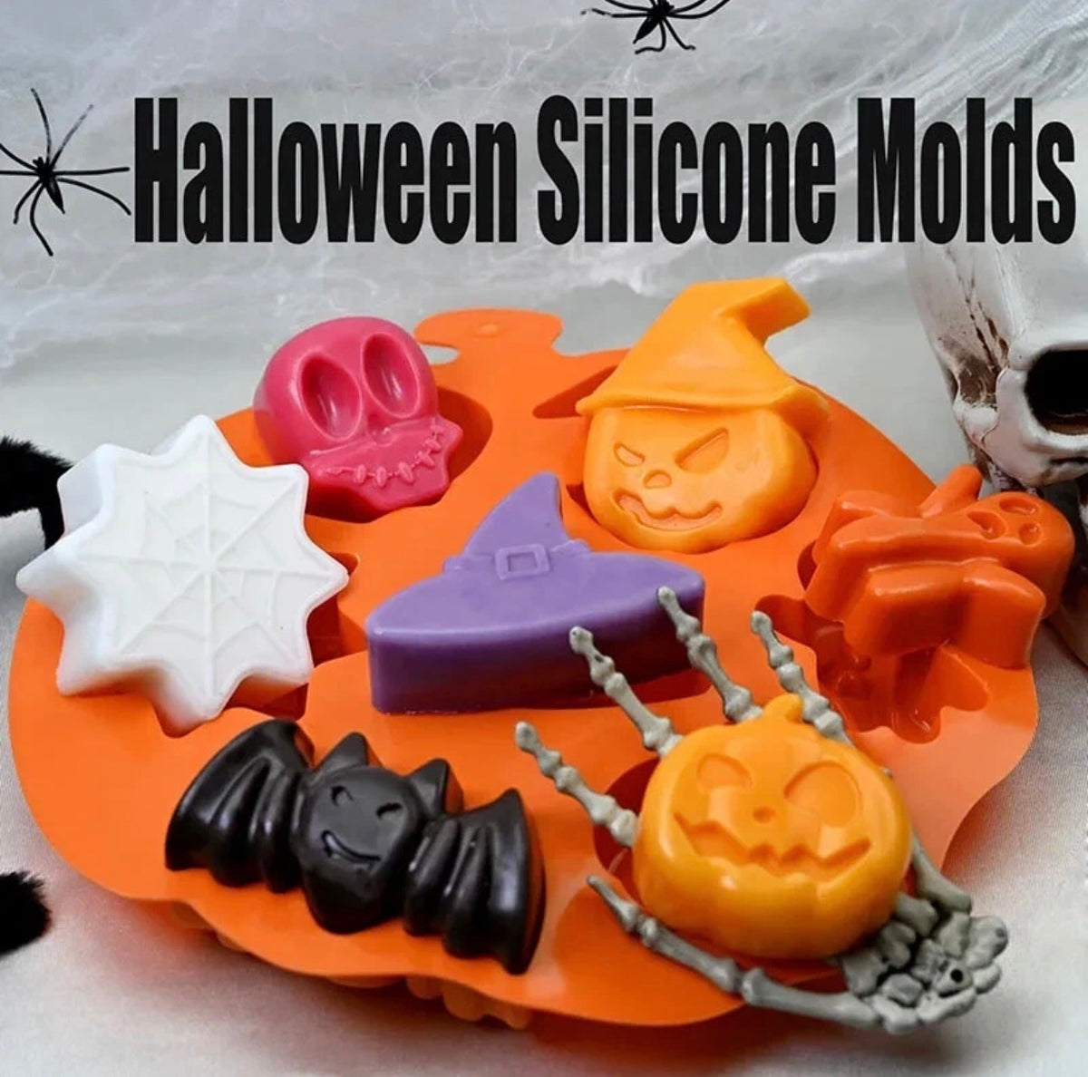 Forma de silicone para assar - Halloween