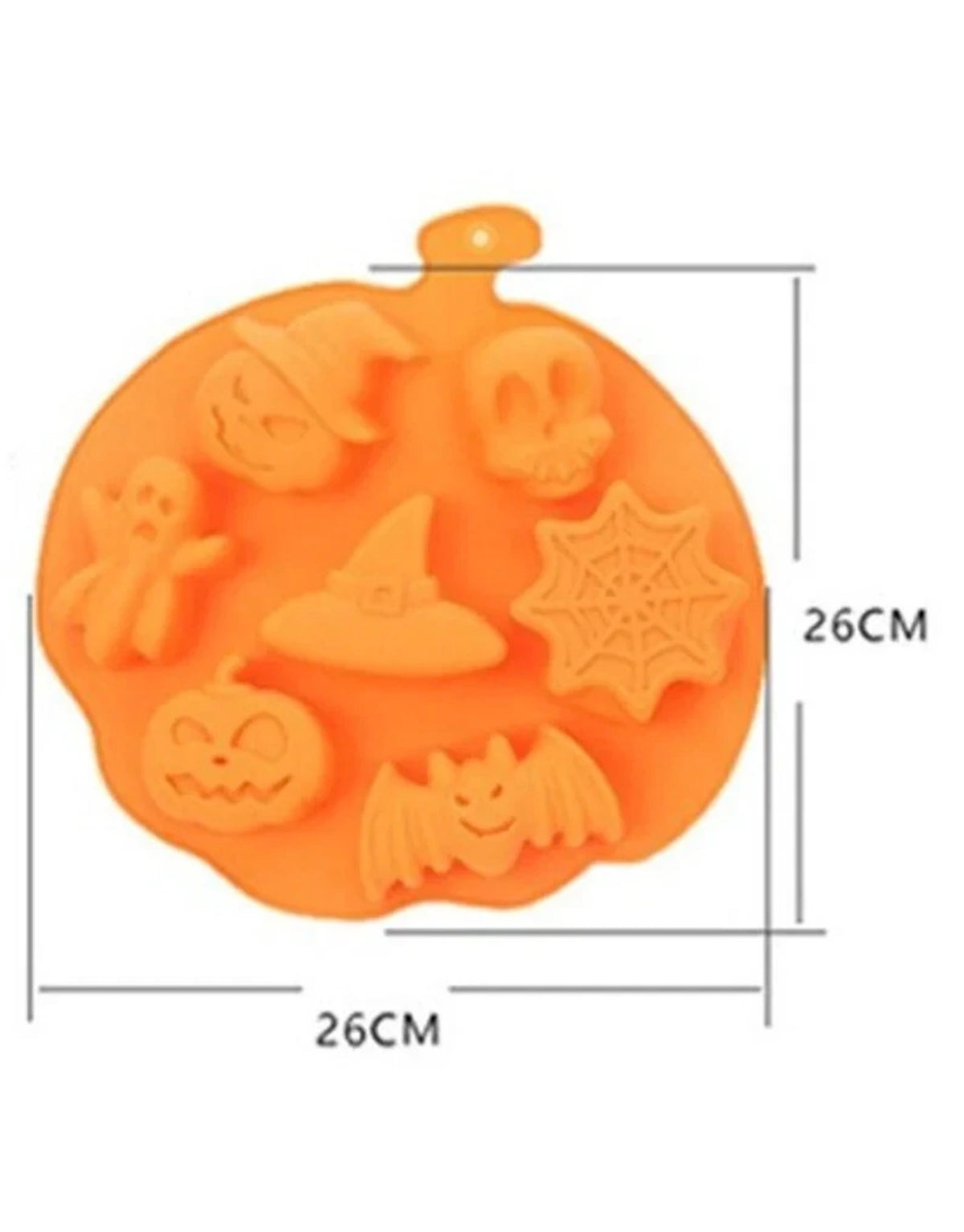 Forma de silicone para assar - Halloween