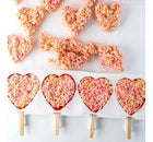 Large Heart Popsicle Silicone Mold – Set of 2 with Sticks