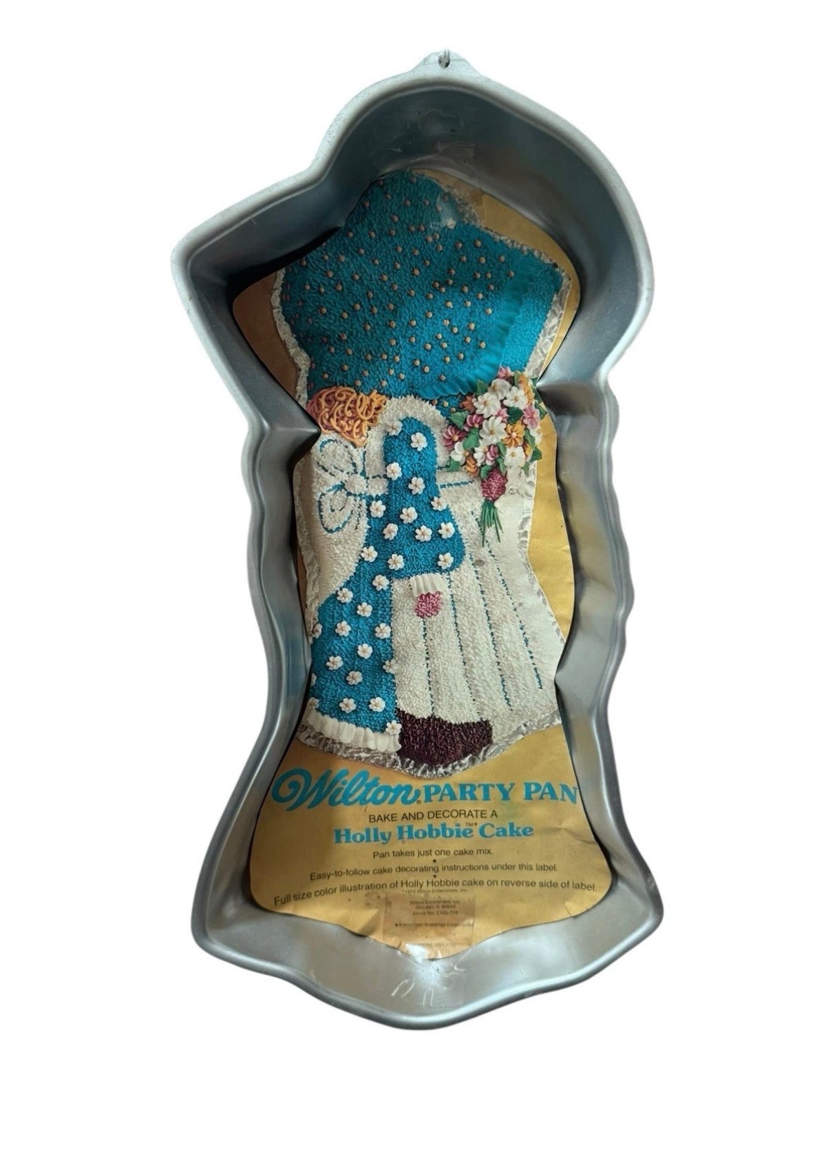 Molde para pastel Wilton Holly Hobbie, nuevo, tipo vintage, 1975