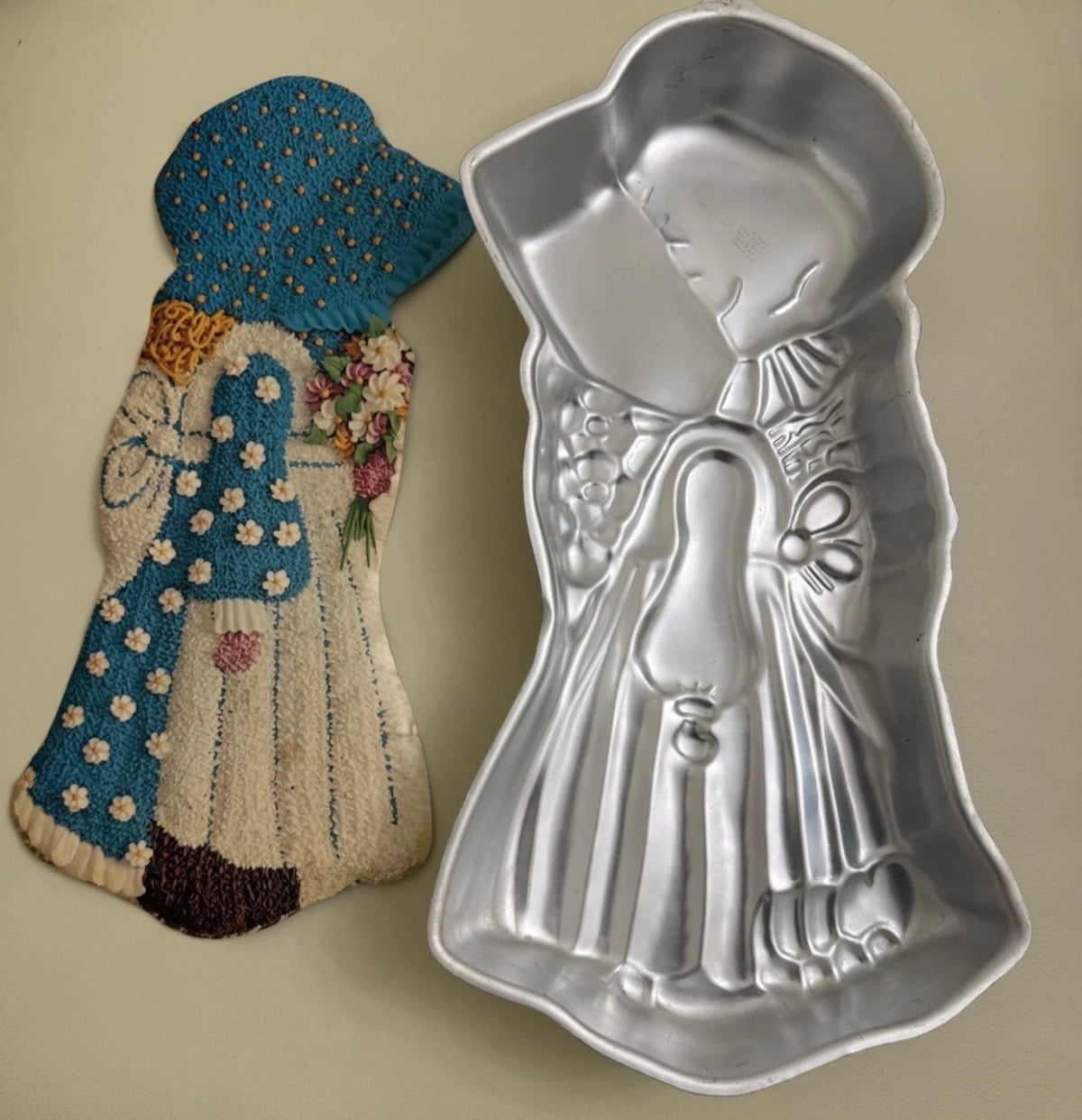 Molde para pastel Wilton Holly Hobbie, nuevo, tipo vintage, 1975