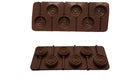 3D Round Silicone Lollipop Mold – 6 Cavity, Set of 4