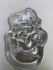Molde de pastel de aluminio VTG 1989 Wilton Super Mario Bros Nintendo Mario 2105-2989