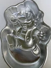 Molde de pastel de aluminio VTG 1989 Wilton Super Mario Bros Nintendo Mario 2105-2989