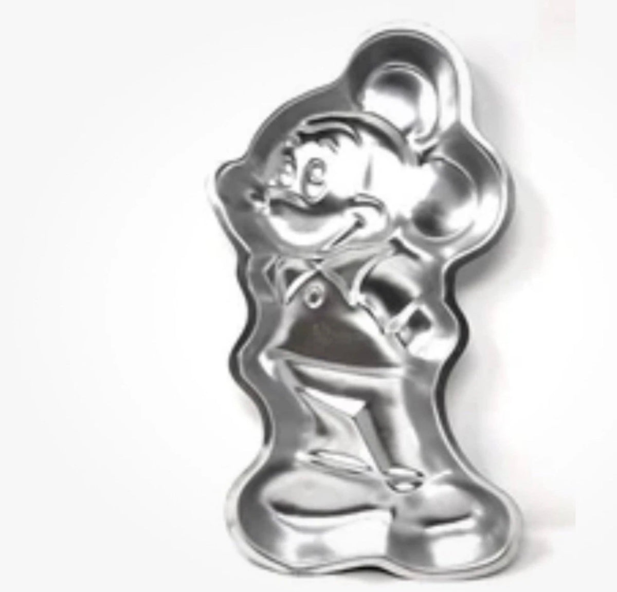 Molde de aluminio Wilton vintage de Mickey Mouse de 1978