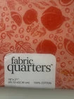 Create It Fat Quarter – Orange 100% Cotton Fabric 18" x 21"