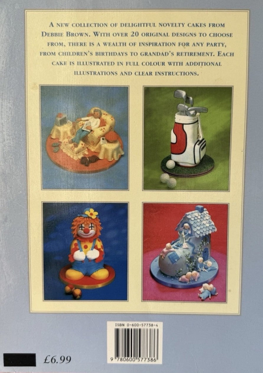 Bolo de Festa da Debbie Brown - Livro de Decoração de Bolos