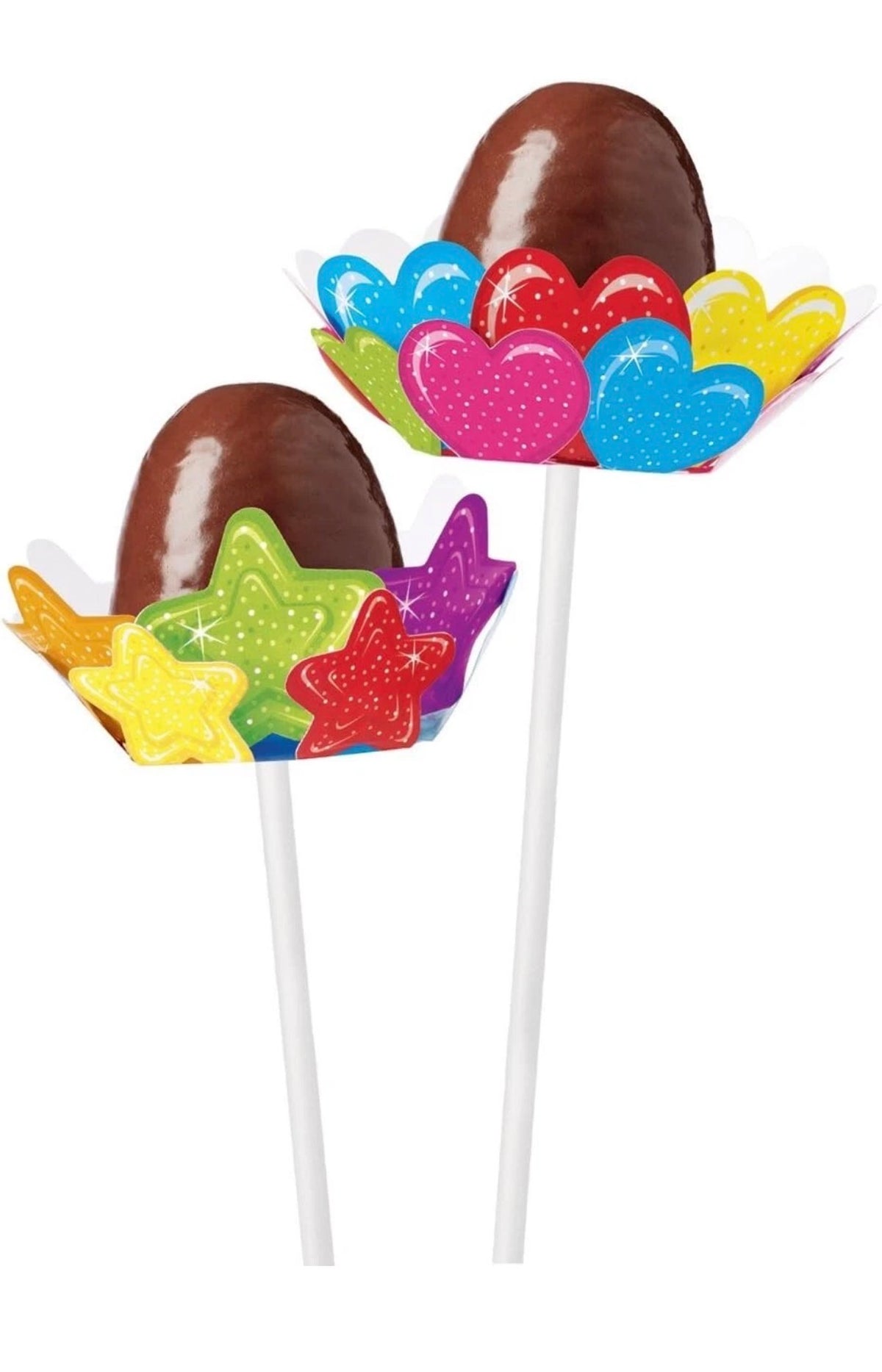 Wilton Pops Wraps Hearts - 8 Pieces
