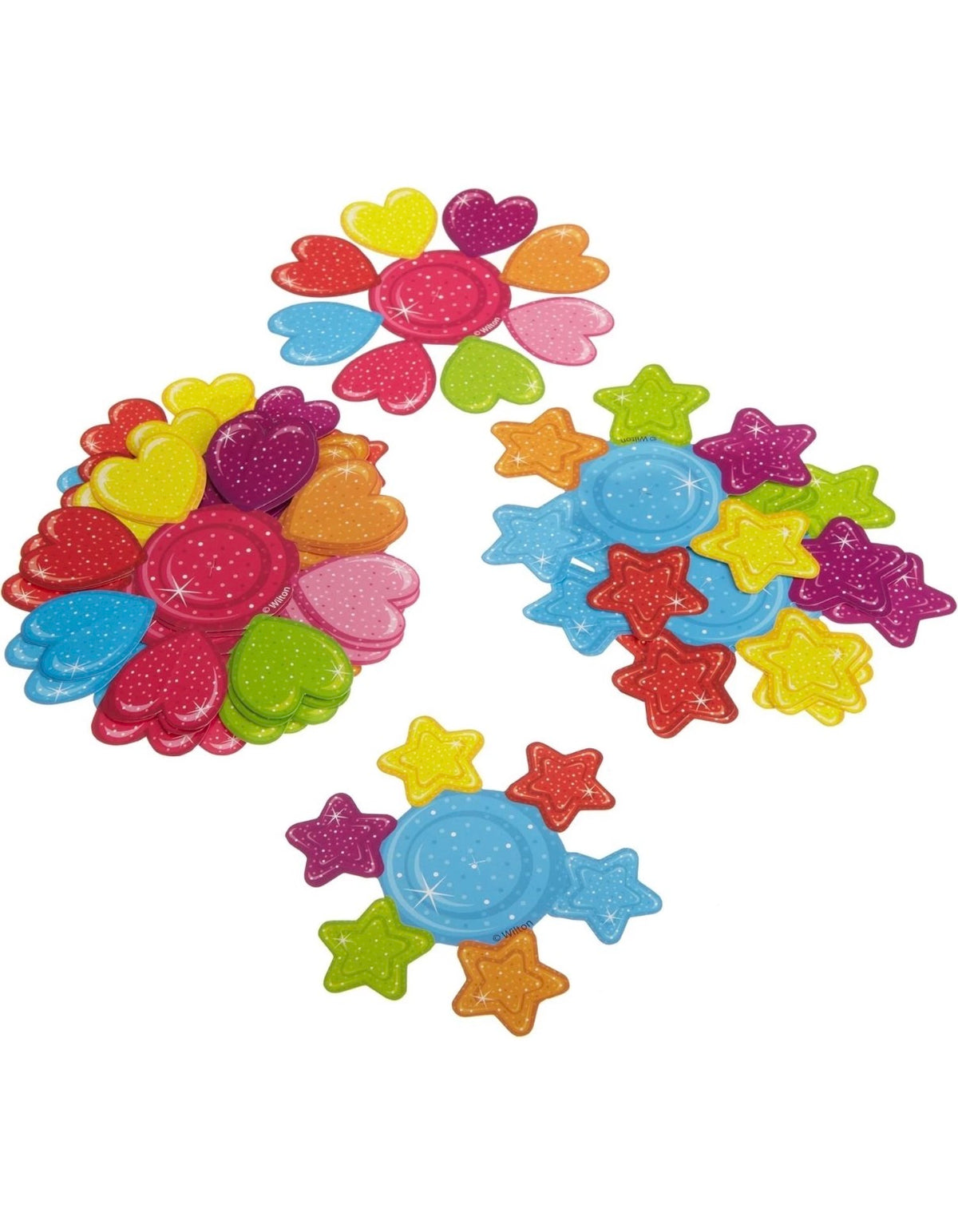 Wilton Pops Wraps Hearts - 8 Pieces
