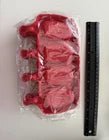 Red Popsicle Silicone Mold – 4 Cavity Split Fade Pattern (2-Pack)
